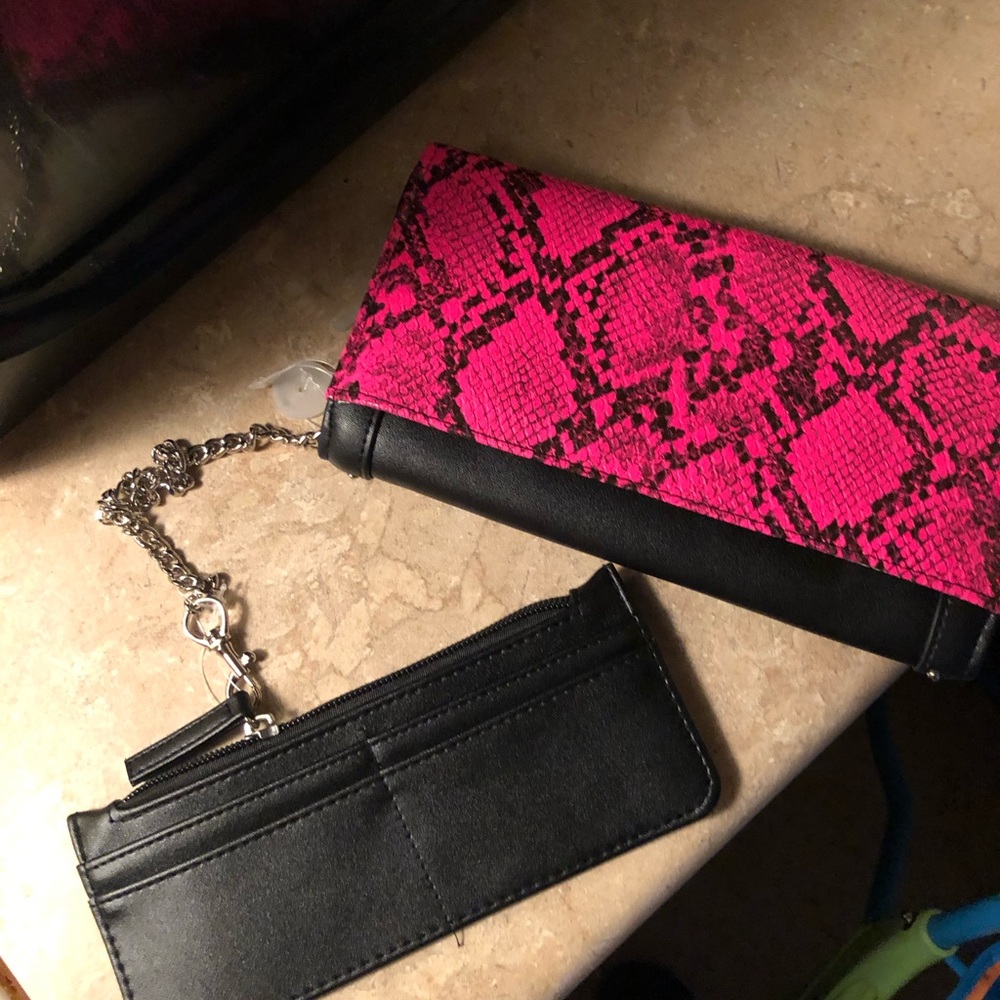 Snake skin wallet purse 35$$